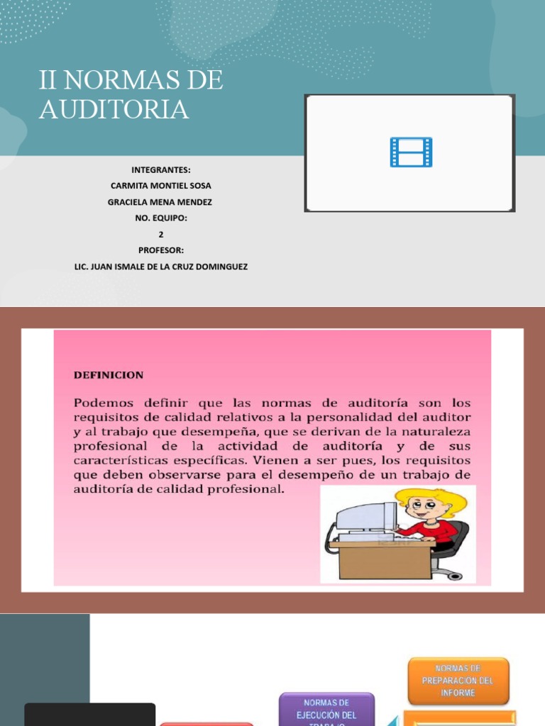 II Normas de Auditoria - 055309 | PDF | Auditoría | Contralor