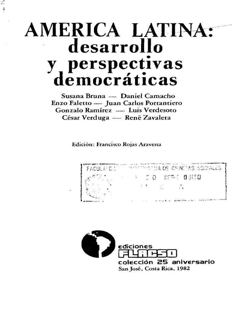 Desarrollo y Democracia en América Latina | PDF | Democracia ...