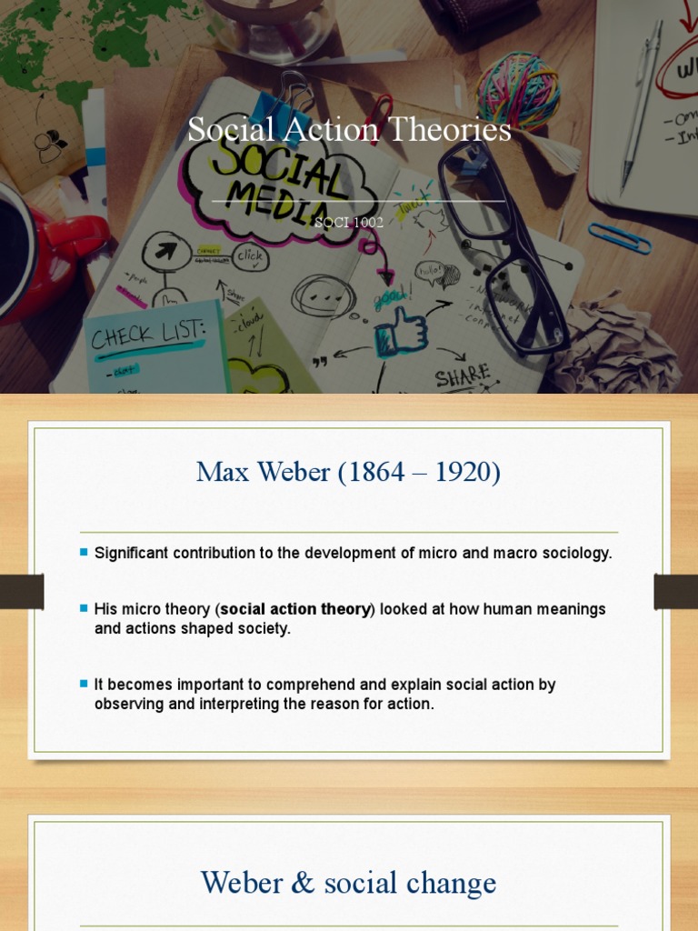 Social Action Theories PDF Max er Rationality
