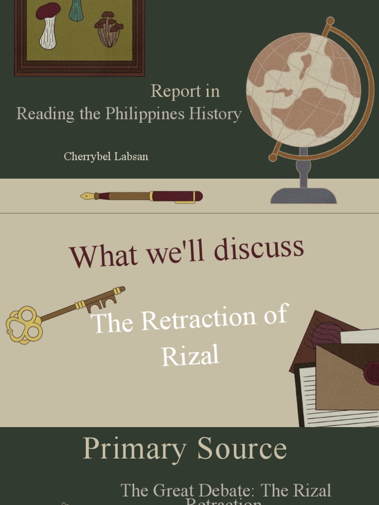 Rizal's Retraction: Key Debates Explained | PDF