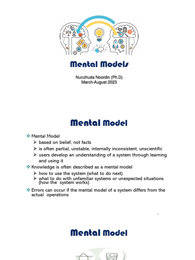 Topic 2c 20042023 | PDF | Conceptual Model | System