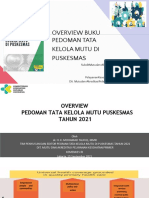 Overview Pedoman TKM Dan Pengorganisasian Mutu Di Puskesmas-1