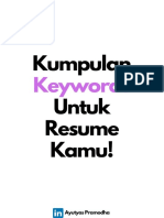 Keywords For Resume