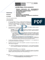 RESOLUCIÓN FINAL Nº1613-2022/CC2: SEGUNDO: Iniciar Un Procedimiento Administrativo Sancionador en Contra de Spacetrip