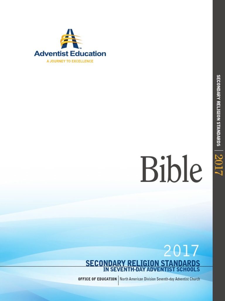 Secondary Religion Standards Complete Set PDF