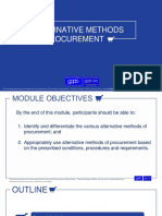 B09 - Alternative Methods of Procurement (23 April 2021) - MMT