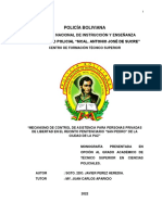 Policía Boliviana: Dirección Nacional de Instrucción Y Enseñanza Universidad Policial "Mcal. Antonio José de Sucre"
