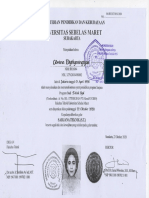 Copy Legalized - Certificate of Completion of The Degree Indonesia - Lidwina