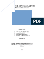 Proposal Makanan Khas Daerah