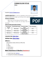 Resume Ranjit Biswal