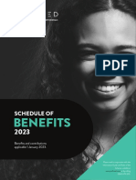 Profmed Schedule of Benefits