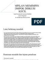 Yayuk & Husnia Ketrampilan Memimpin Kelompok Diskusi Kecil