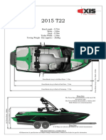 2015 AXIS T22 Boats Weights & Dimensions (Edited)