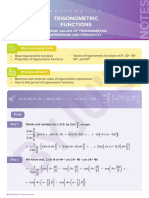 Trigonometric Functions: Extreme Values of Trigonometric Expressions and Periodicity