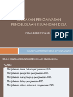 SPB. 2.3 Pengawasan Pengelolaan Keuangan Desa