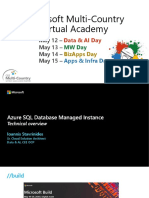 Data&AI - Azure SQL Database Managed Instance - Technical Overview
