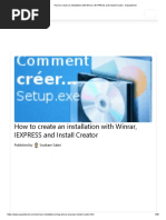 How To Create An Installation With Winrar, IEXPRESS and Install Creator - Easytutoriel