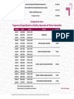 Cronograma PE DISOPLA 2023 II ONLINE