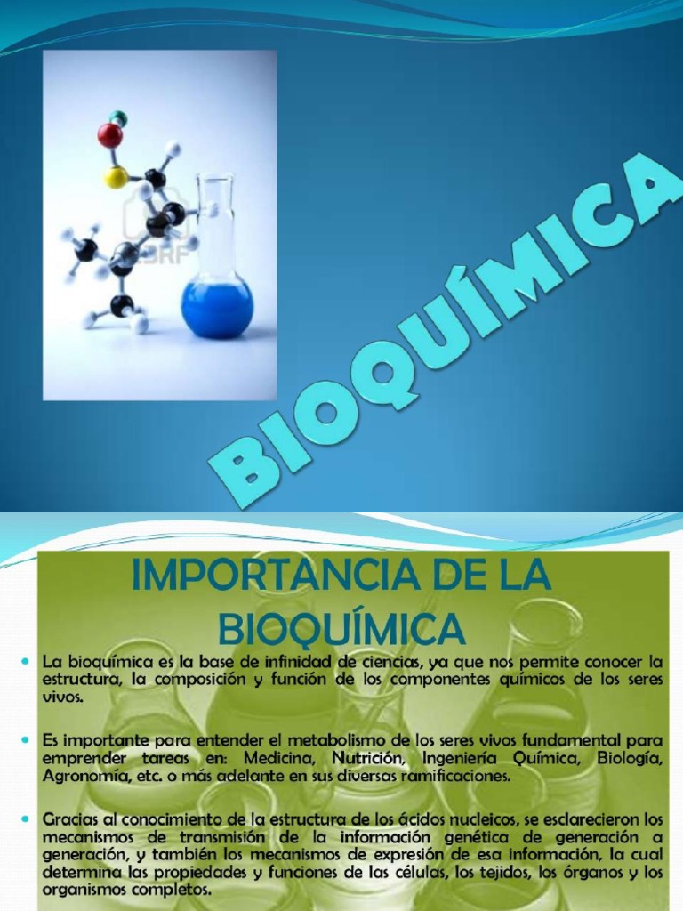 1-Importancia de La Bioquímica - Bioelementos | PDF