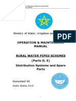 RPS Manual, Parts D and E, Distribution Systems and SPs