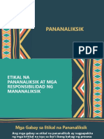 Etikal Na Pananaliksik