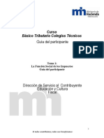 Guía Del Participante Básico Tributario Colegios Técnicos Tema 1