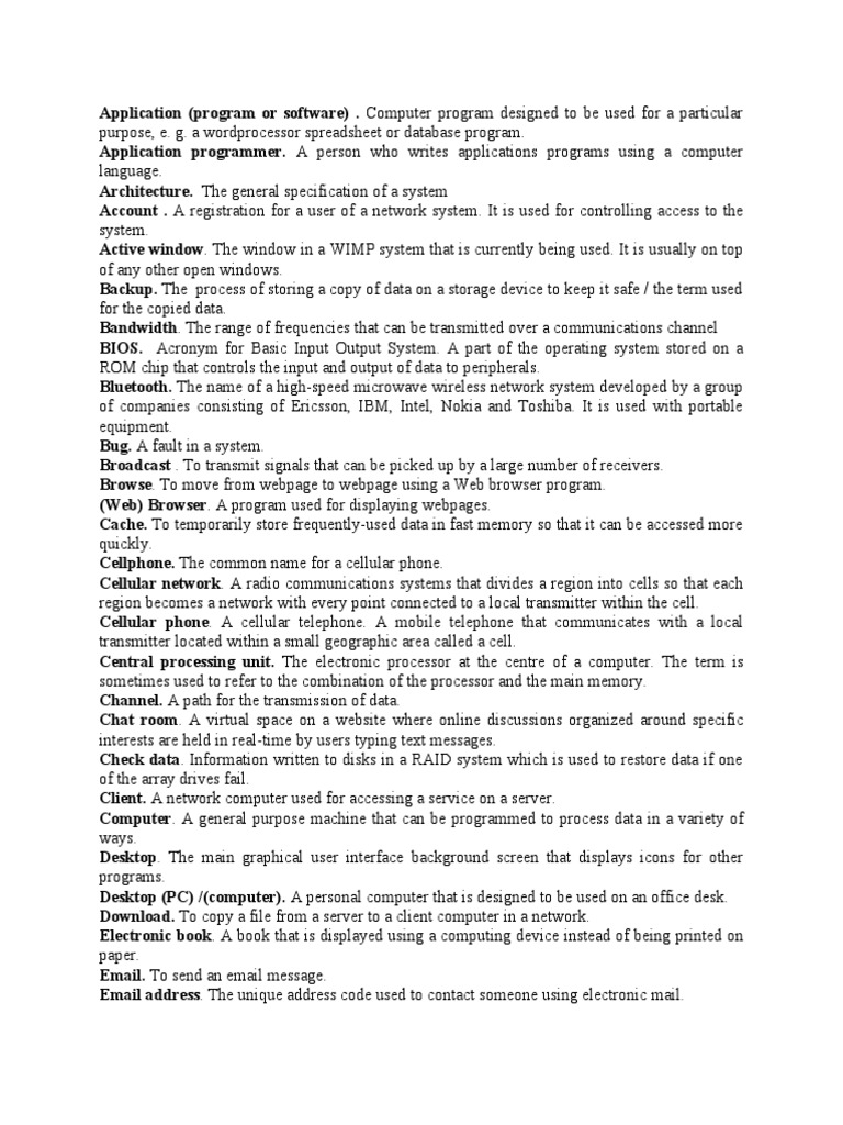Glossary | PDF