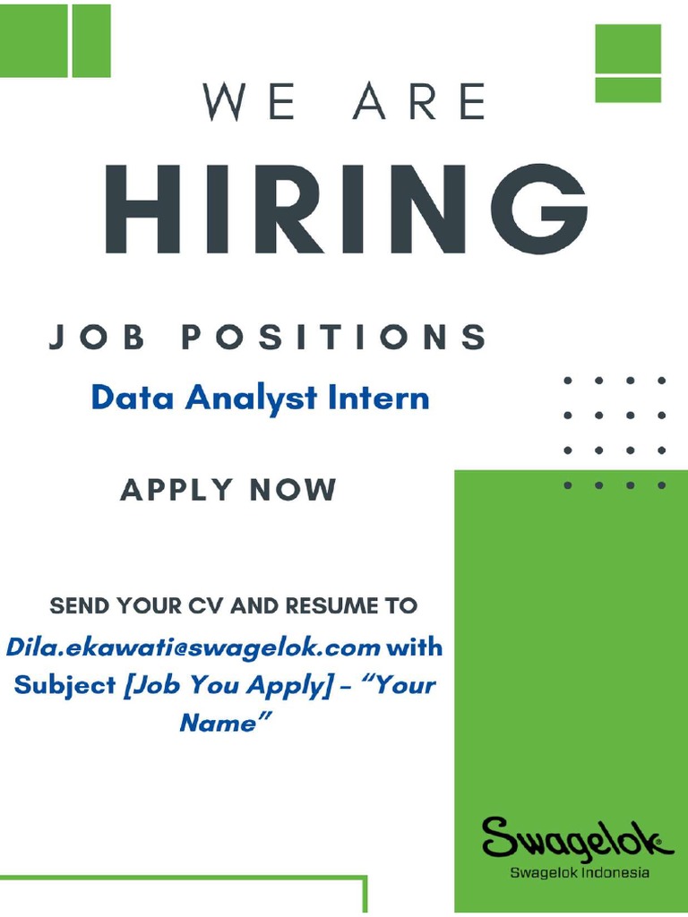 Job Posting Data Analyst PDF