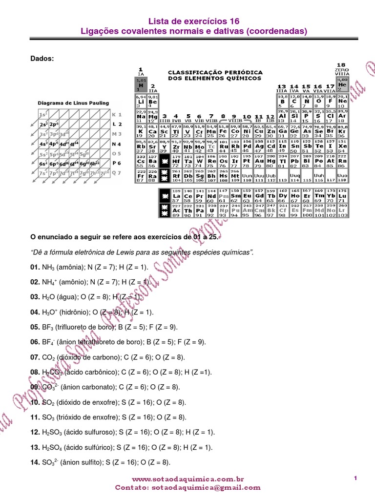 Lista 20de 20exerc C3 ADcios 2016 20 - 20liga C3 A7 C3 B5es ...