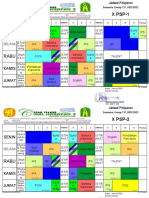 Jadwal Pelajaran Februari 2023.