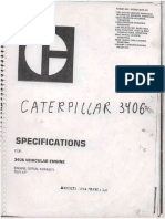 3406 Manual Especificaciones