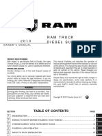 2013E Ram Diesel Supplement OM 2nd