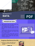 Pertemuan 2. Data