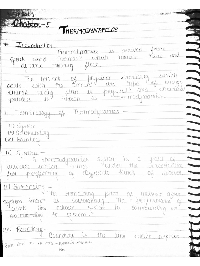 Chemistry Notes PDF PDF