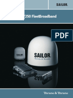 Sailor 250 500 Fleetbroadband User Manual
