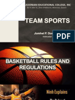 Pe4 Basketball Rules and Regulations