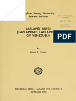 Furman 1972 Mites of The Family Laelapidae in Venezuela