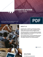 Authentic System Solutions - Oct 2019
