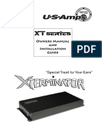 Us Amps X Terminator XT Series Manual de Usuario