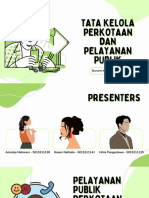 Kelompok 1 - TATA KELOLA PERKOTANAN DAN PELAYANAN PUBLIK