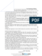 Sample Programming Assignment PDF