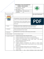 Sop Pengambilan Dan Penyimpanan Kembali Rekam Medis Revisi 2022