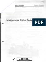 Jeol Prod. Inf. - SM36 - Multipurpose Digital Analytical SEM