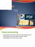 Biology Food Processing