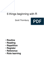 6 Things Beginning With R: Scott Thornbury