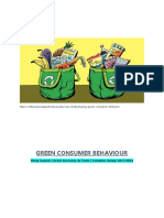 Green Consumer Behaviour
