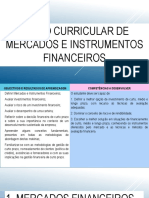 Aula 1 Mercados Financeiros