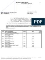 Share Compte de Cheques N 7218