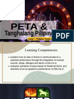 Q4 PPT Arts10 - Lesson 1 PETA - Tanghalang Pilipino