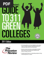 Princeton Review's Guide To Green Colleges
